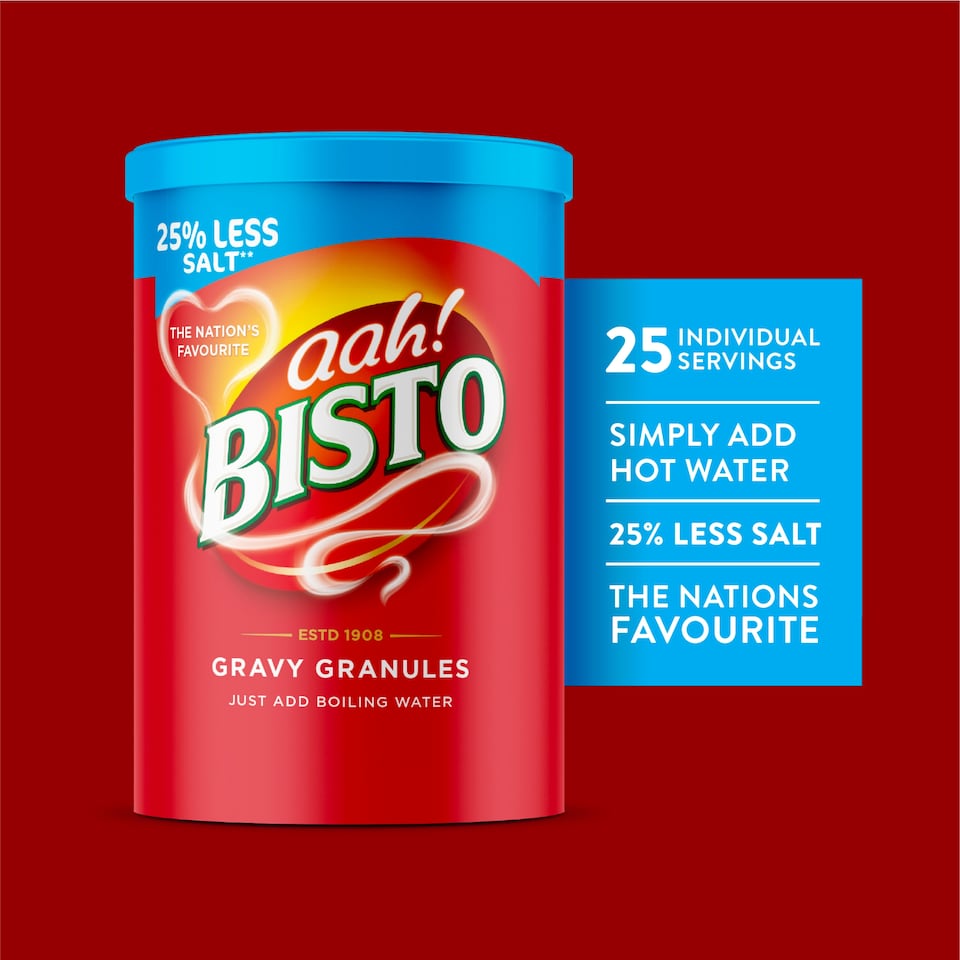 image 1 of Bisto Reduced Salt Gravy Granules 450g