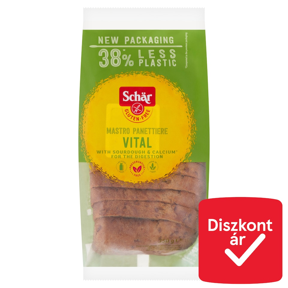 Schär gluténmentes többmagvas kenyér 350 g  1. kép