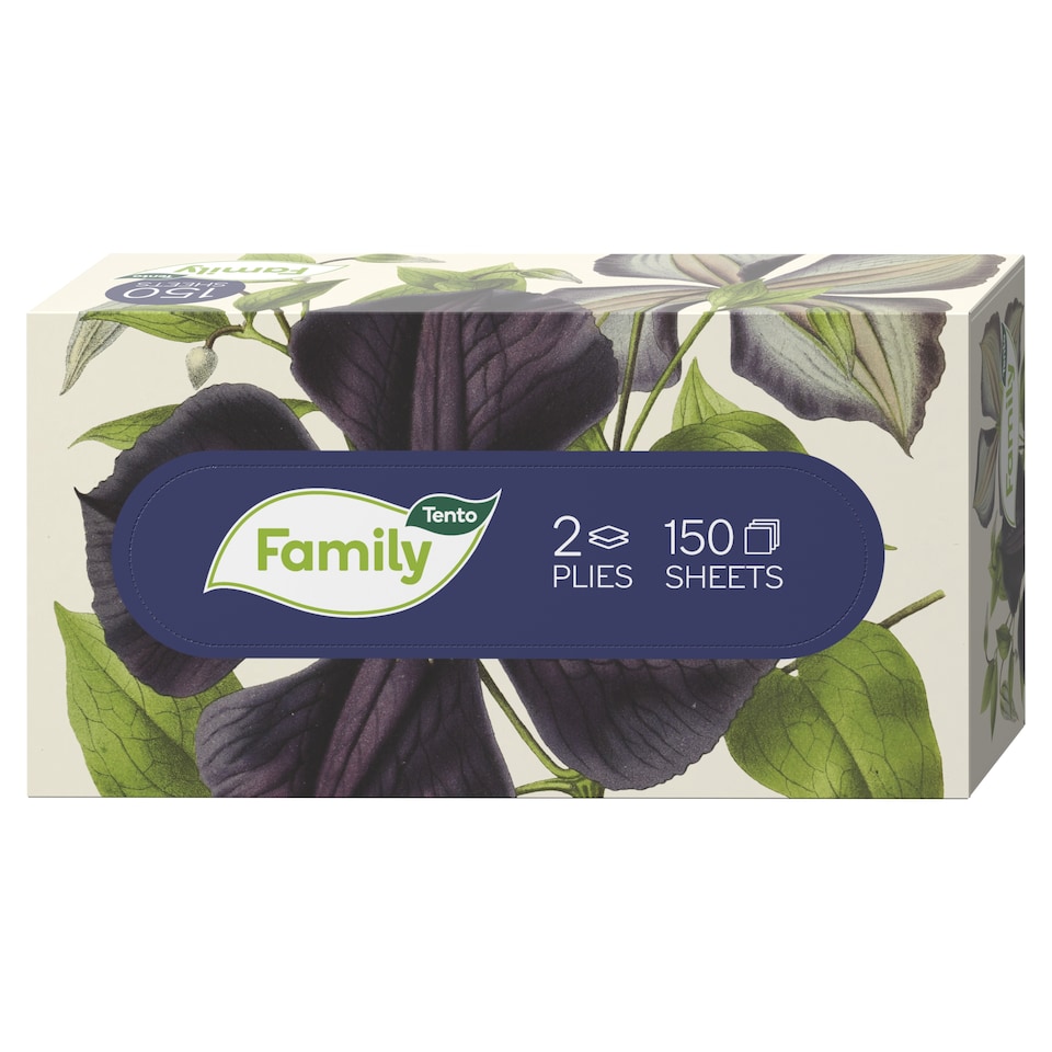 image 1 of Tento Family Kosmetické utěrky 2 vrstvy 150 ks