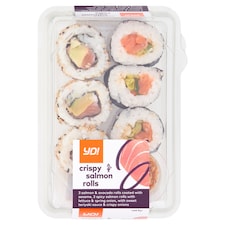 Yo! Crispy Salmon Rolls 169G