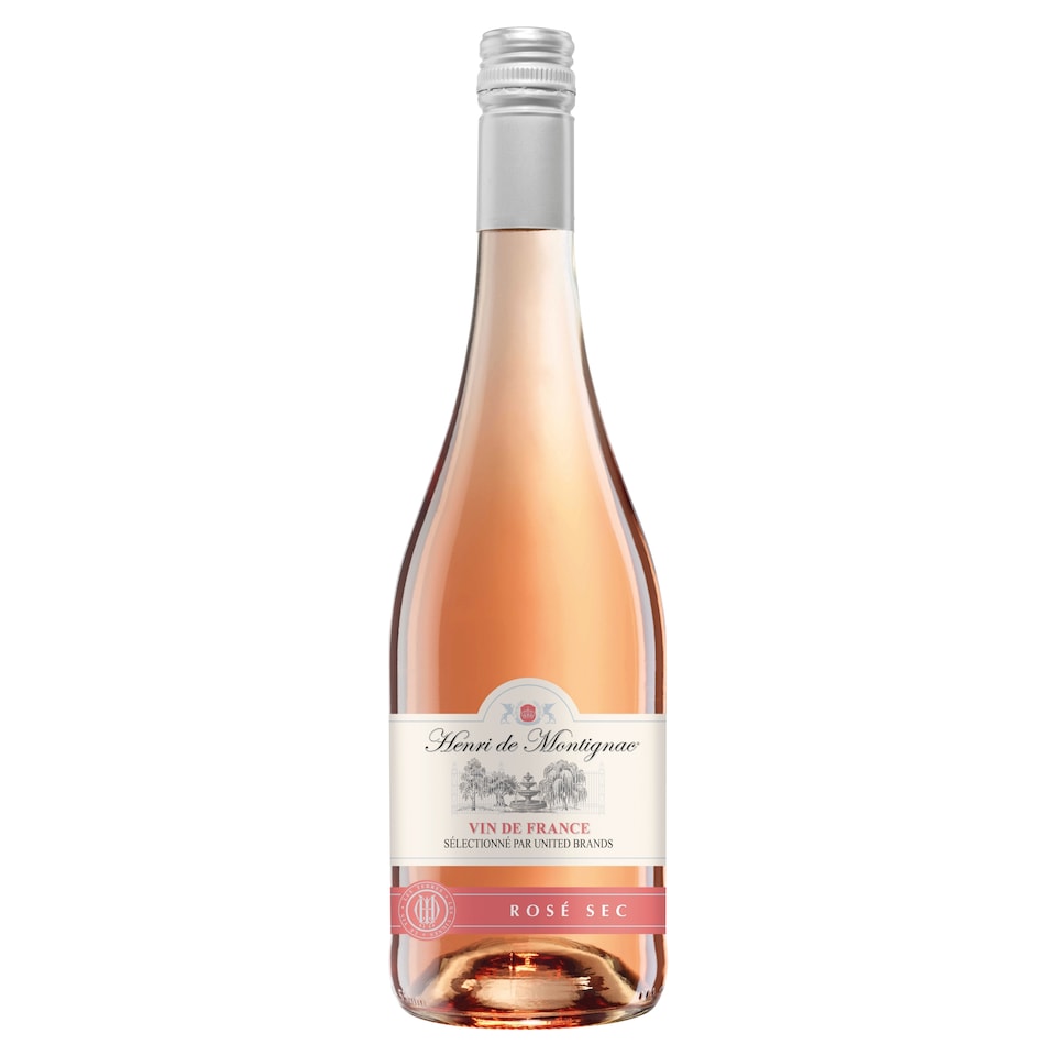 Henri de Montignac Rosé Sec ružové víno suché 750 ml