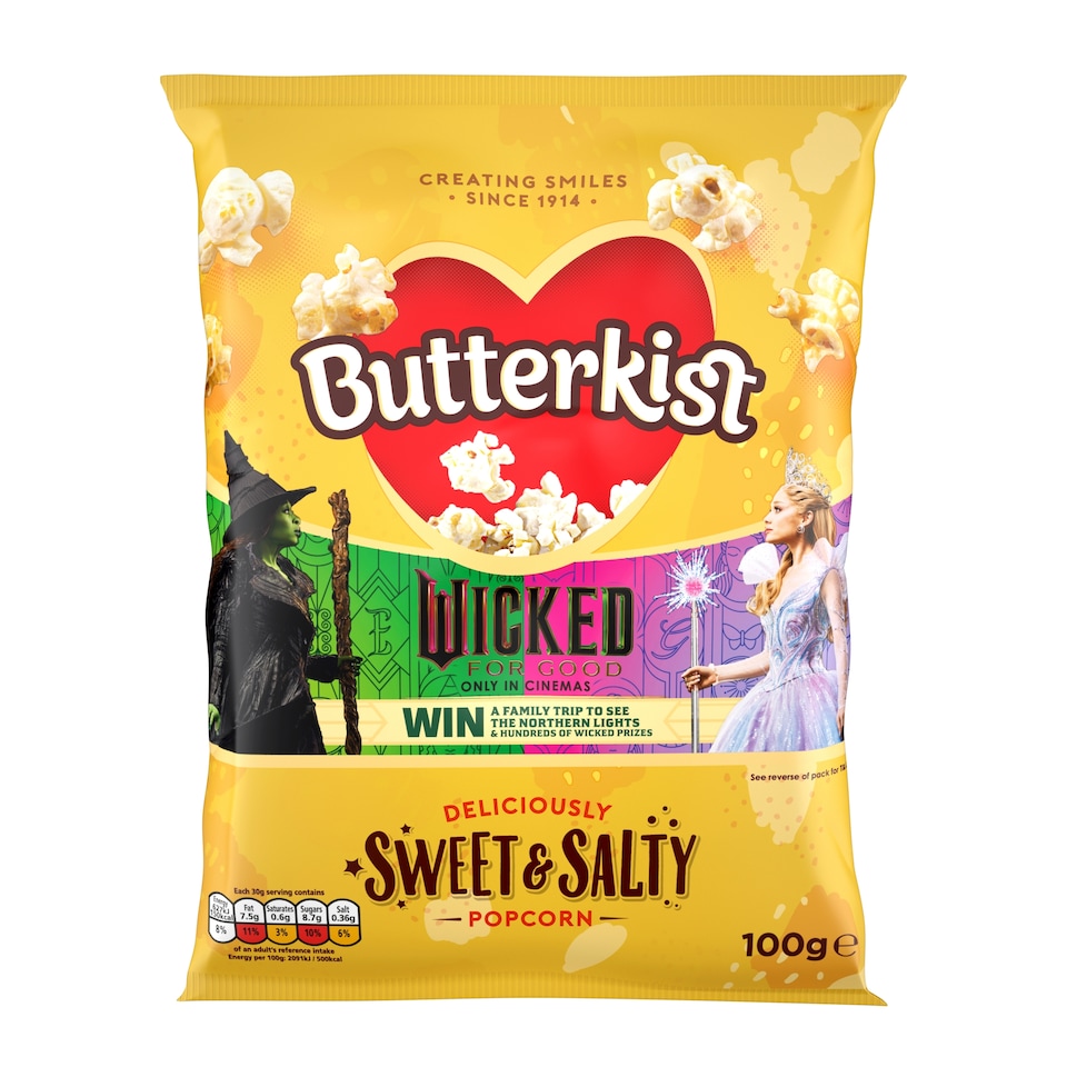 image 1 of Butterkist Sweet & Salted Popcorn 100G
