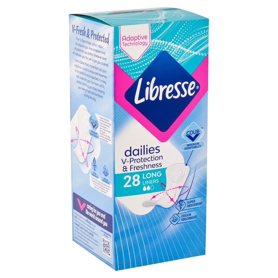 Libresse Dailies Fresh Long tisztasági betét 28 db  1. kép