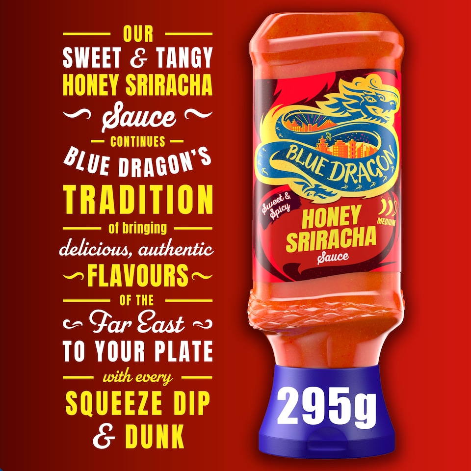 image 1 of Blue Dragon Sweet and Spicy Honey Sriracha Sauce 295g