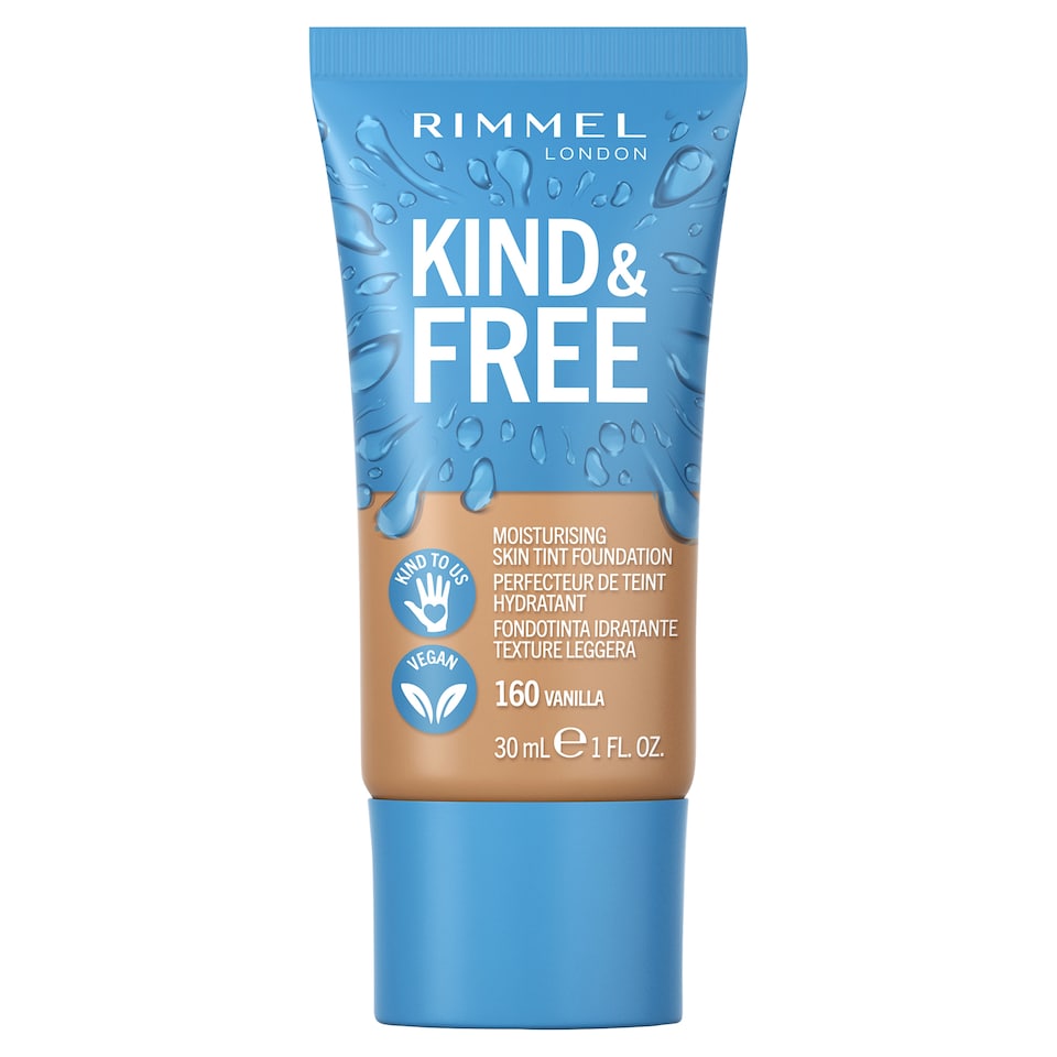 image 1 of Rimmel Kind & Free Tint Foundation Vanilla 30Ml