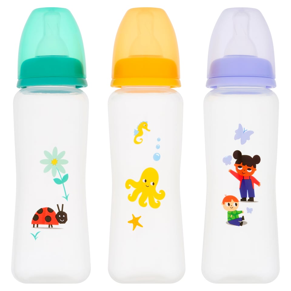 image 1 of Fred & Flo Standard Neck Bottle 3 X 250Ml