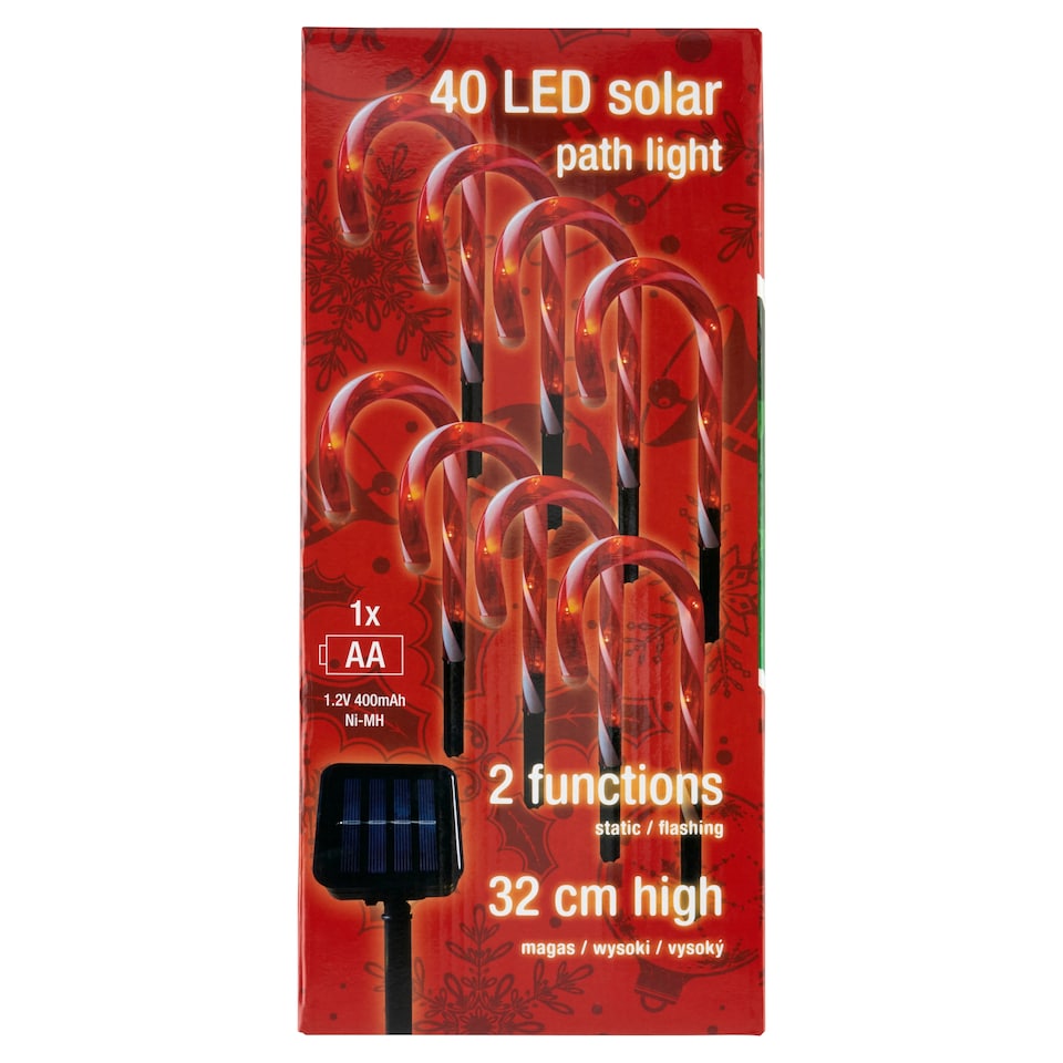 Snow Meister SM2516 40 LED cukrová tyčinka 8 ks