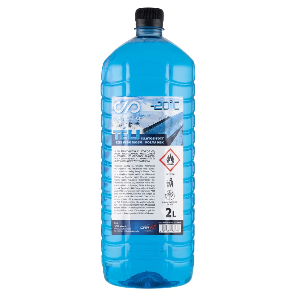 JP Auto téli illatosított szélvédőmosó folyadék -20°C 2 l
