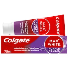 Colgate Max White Purple Reveal Instant Toothpaste 75Ml