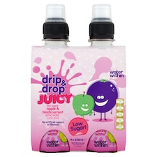 Drip & Drop Juicy Apple And Black 4X250ml