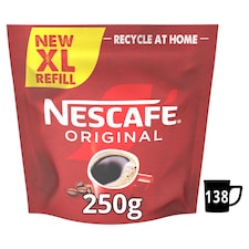 Nescafe Original Instant Coffee Paper Refill Pouch 250g