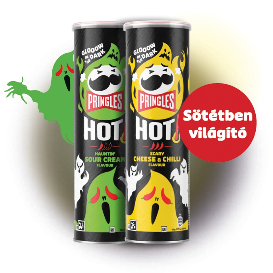 Pringles Hot Flamin' Cheese & Chilli Flavour Savoury Snack 160 g