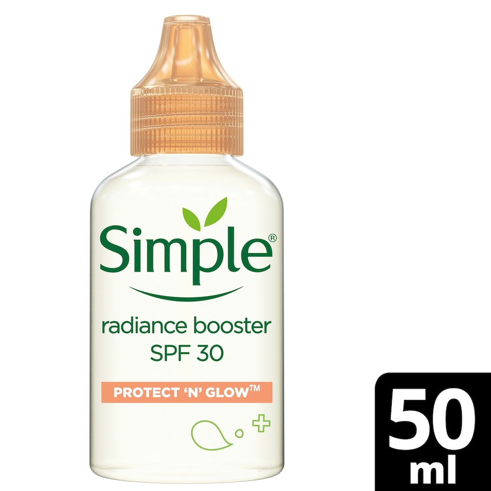image 1 of Simple Protect 'N' Glow Radiance Booster Spf30 50Ml