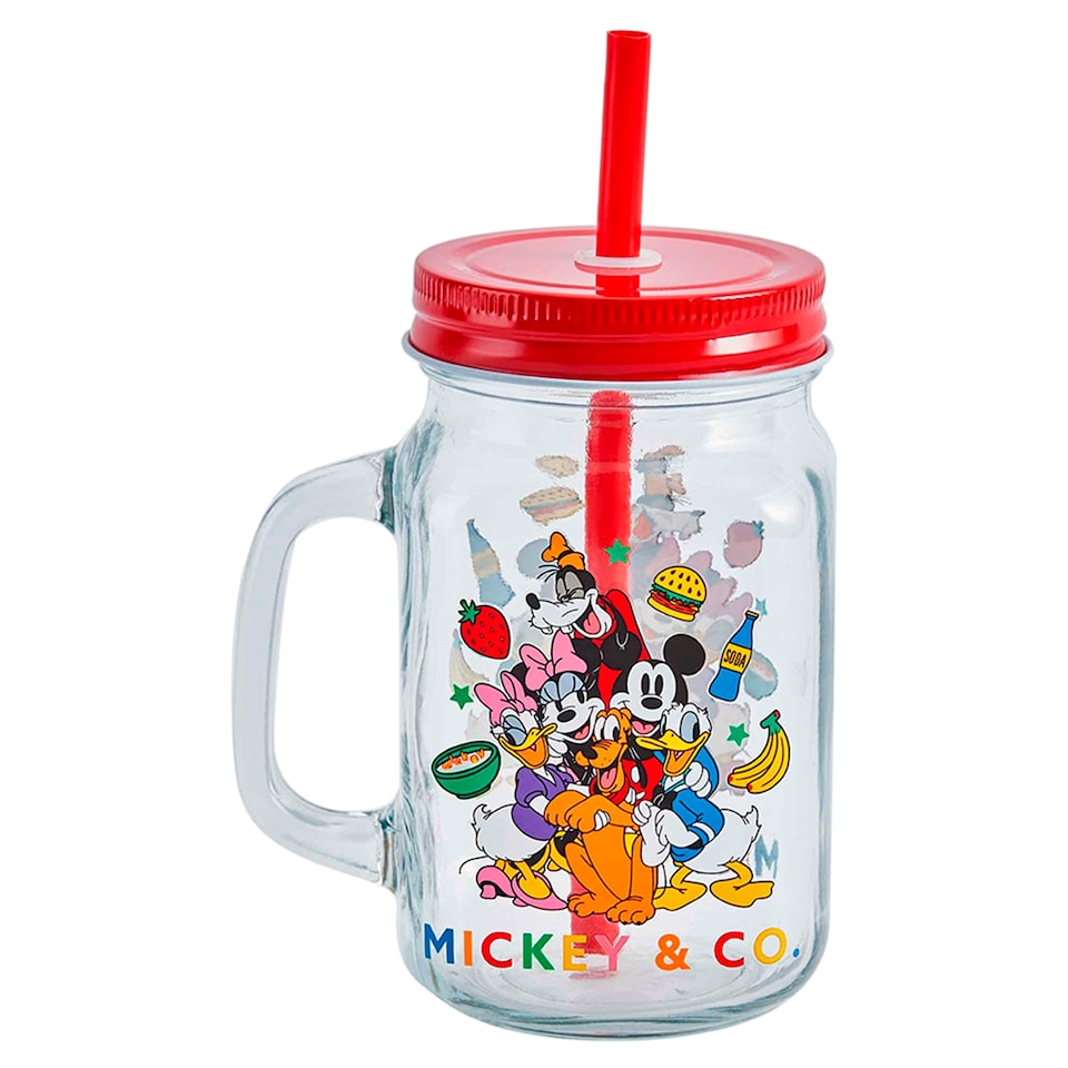 Tesco Disney Mickey Drinking Jar