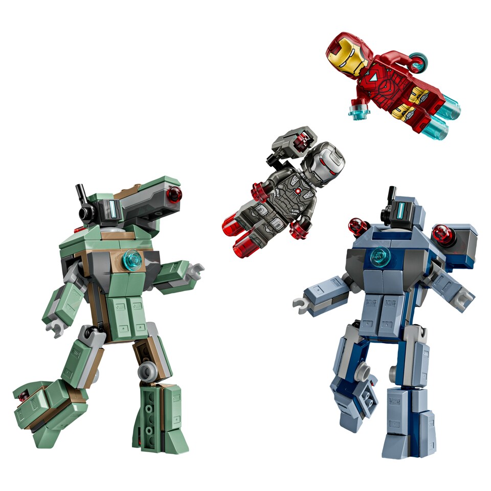 image 1 of LEGO Marvel 76320 Iron Man & War Machine vs. Hammer Drones