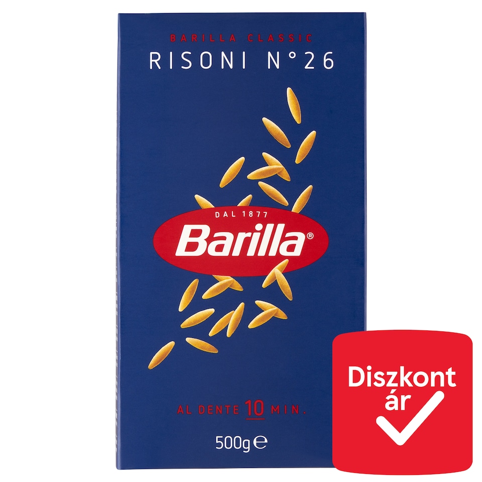 Barilla Risoni Durum Wheat Semolina Dry Pasta 500 g