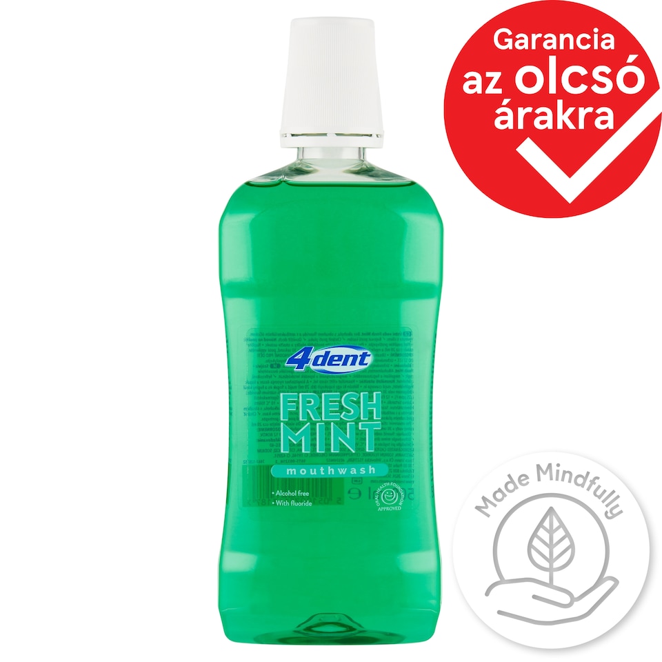 4Dent Fresh Mint szájvíz 500 ml