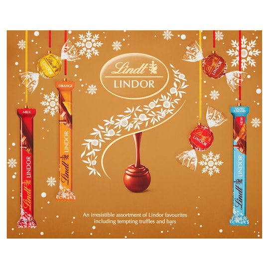 Lindt Lindor Christmas Chocolate Selection Box The Cake Boutique