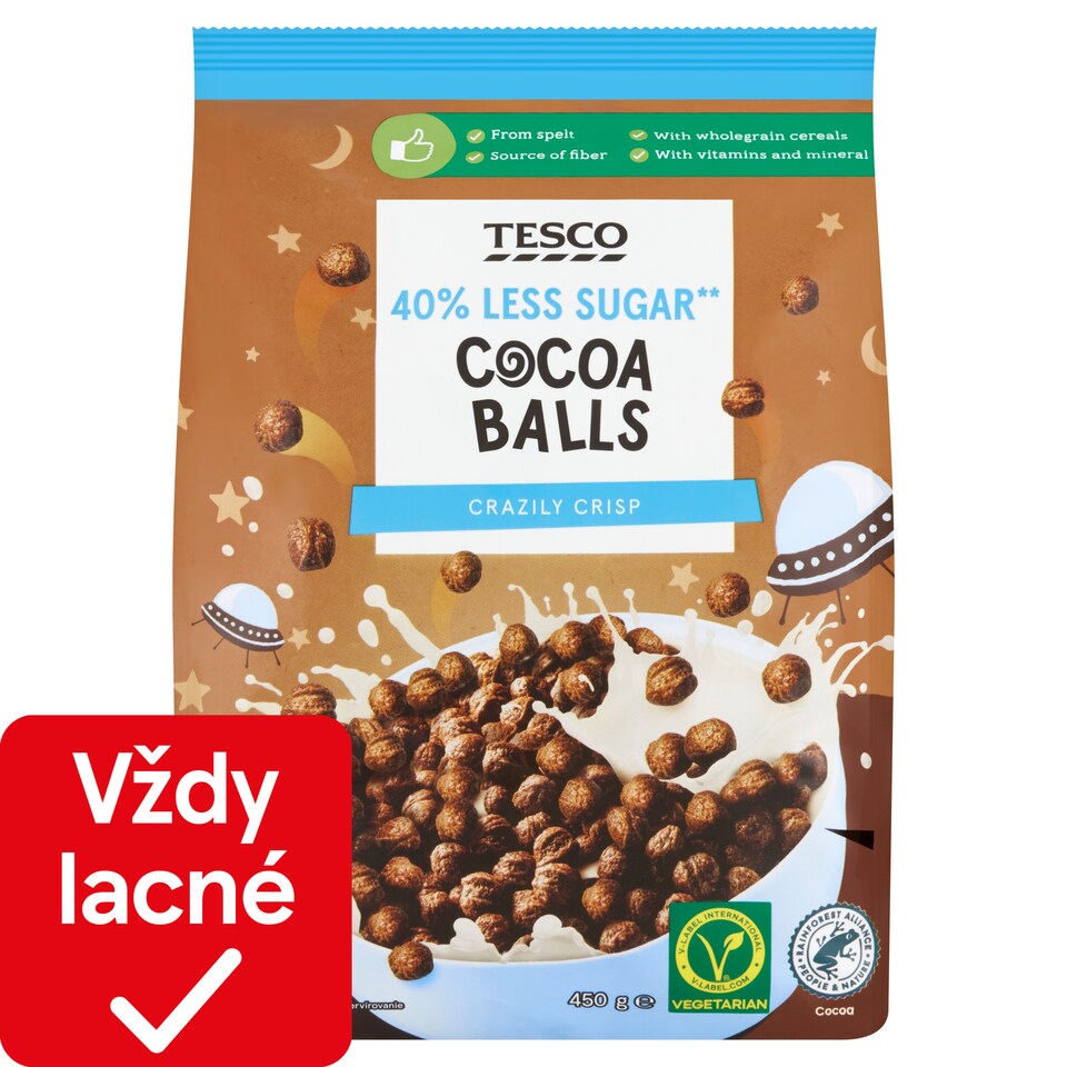 Tesco Cocoa Balls 450 g