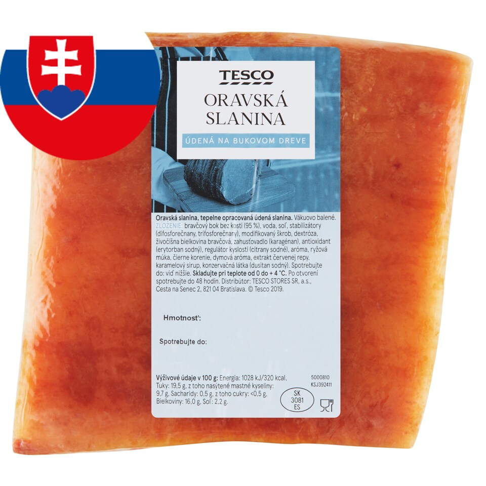 Tesco Oravská slanina
