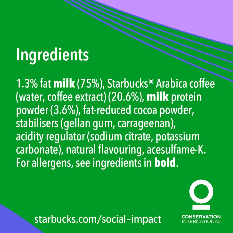 image 1 of Starbucks Coffee Protein Drink Chocolate Mocha 330ml