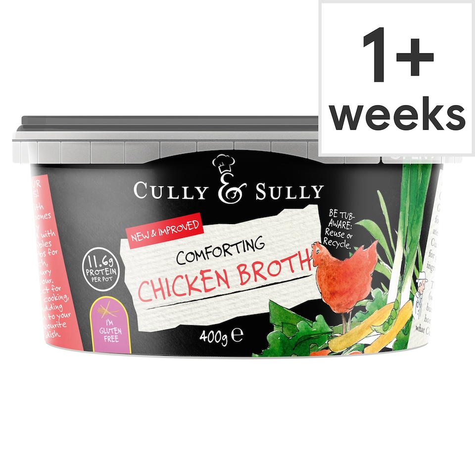 Cully & Sully Comforting Chicken Broth 400g