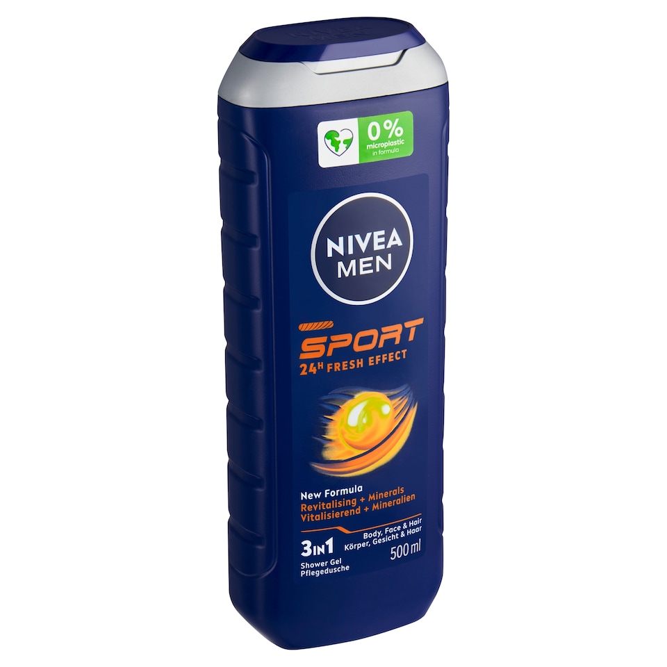 obrázok 1 z Nivea Men Sport 3 v 1 Sprchovací gél 500 ml