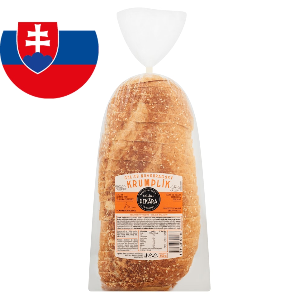 obrázok 1 z Penam Chlieb novohradský krumplík krájaný 500 g