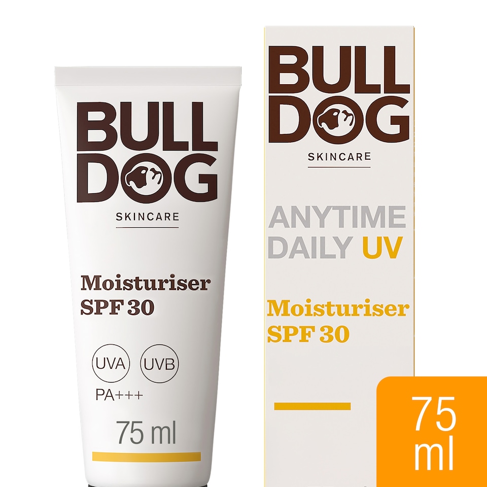 Bulldog Skincare Anytime Daily SPF30 Men's Face Moisturiser 75ml