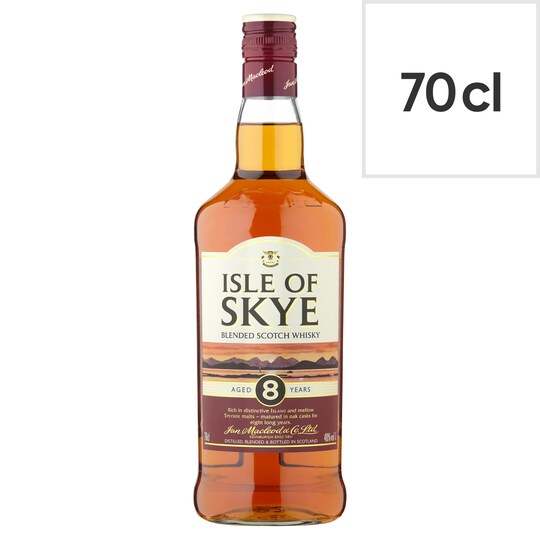 Isle Of Skye 8 Year Old Blended Whisky 70Cl Tesco Groceries