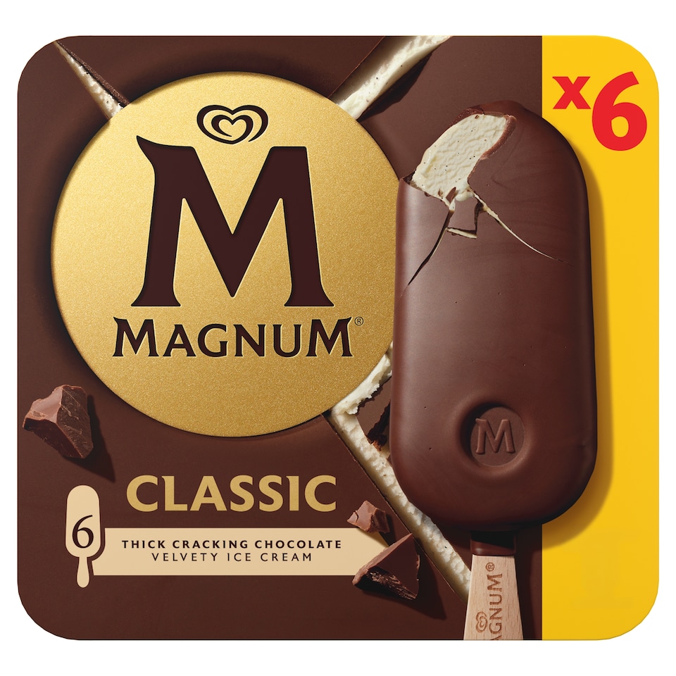 Magnum Multipack Jégkrém Klasszik 6 x 100 ml