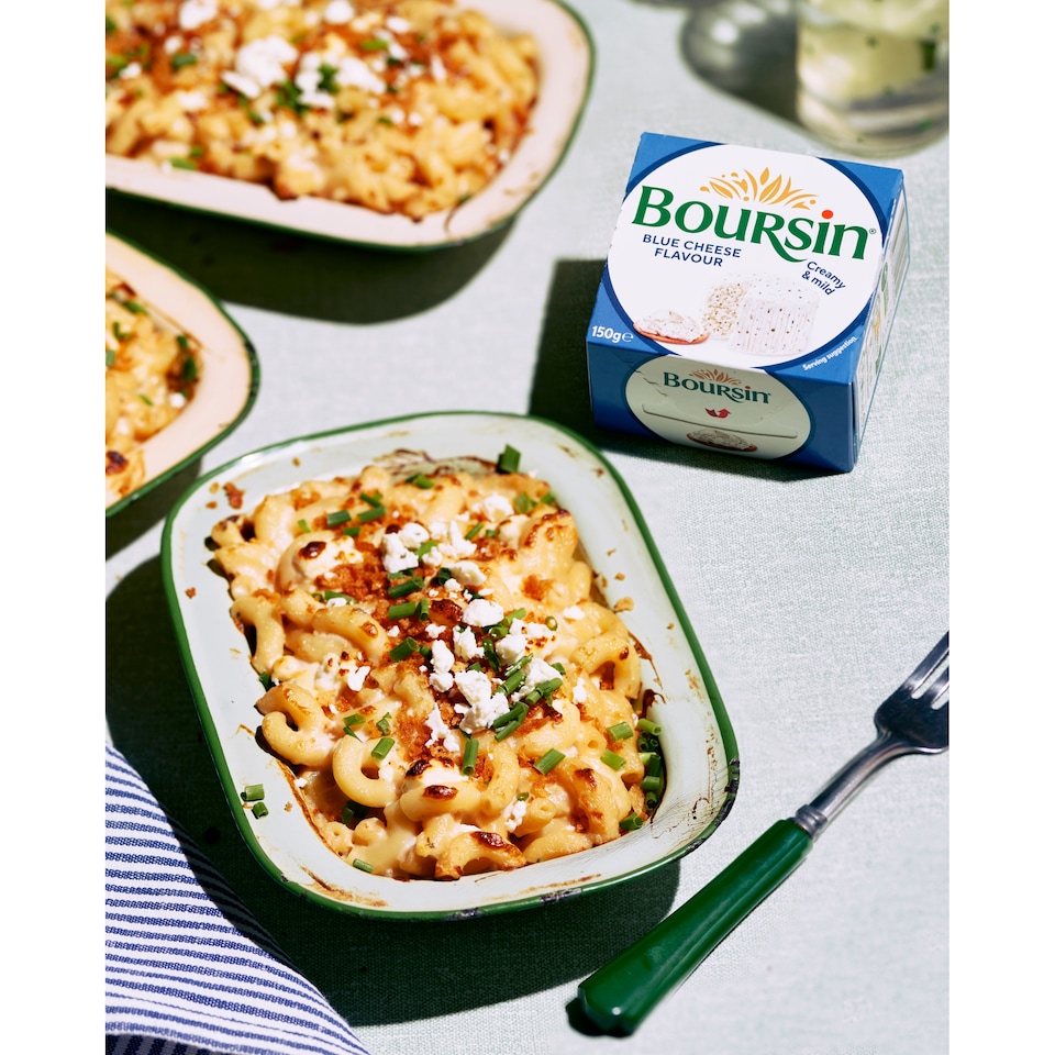 image 1 of Boursin Blue Flavour Soft French Cream Cheese 150g