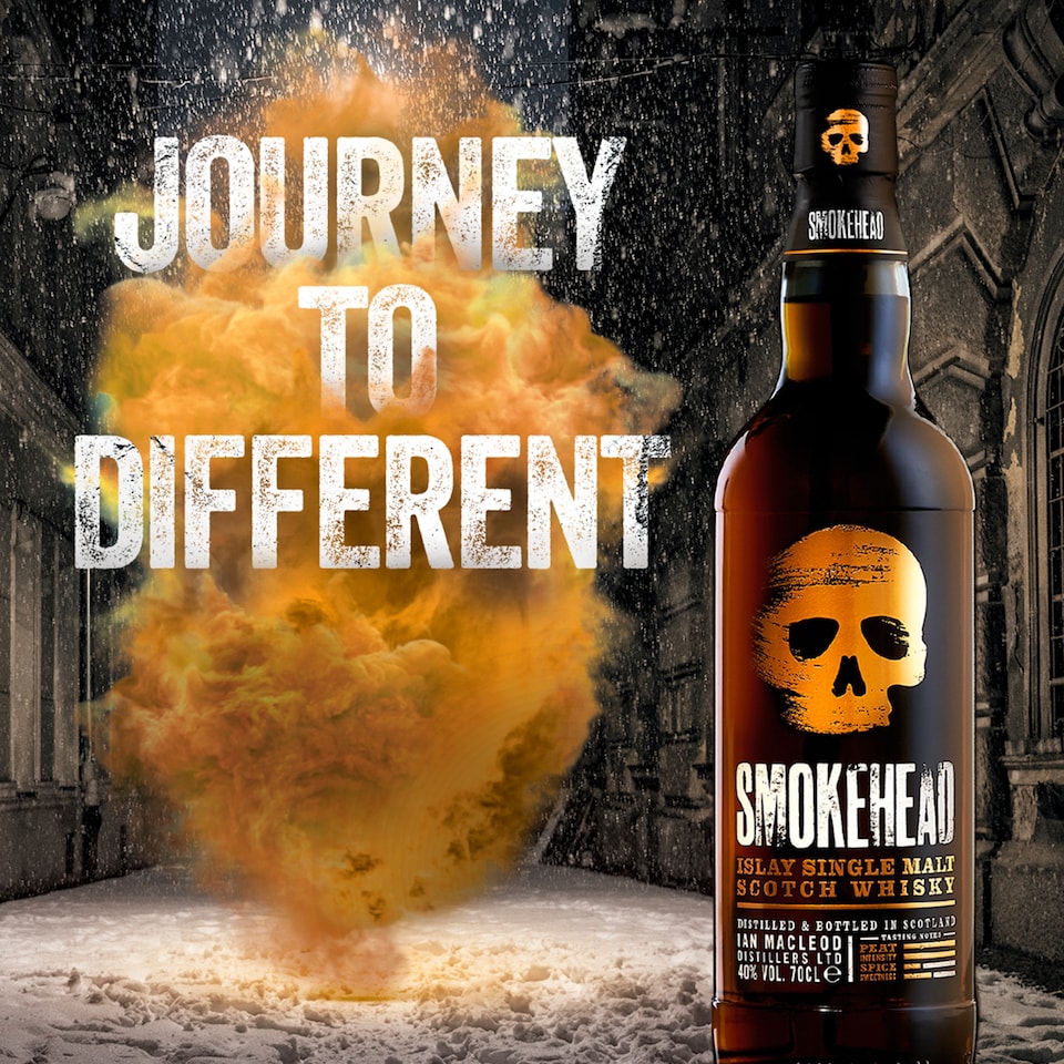 image 1 of Smokehead Islay Single Malt Scotch Whisky 70Cl