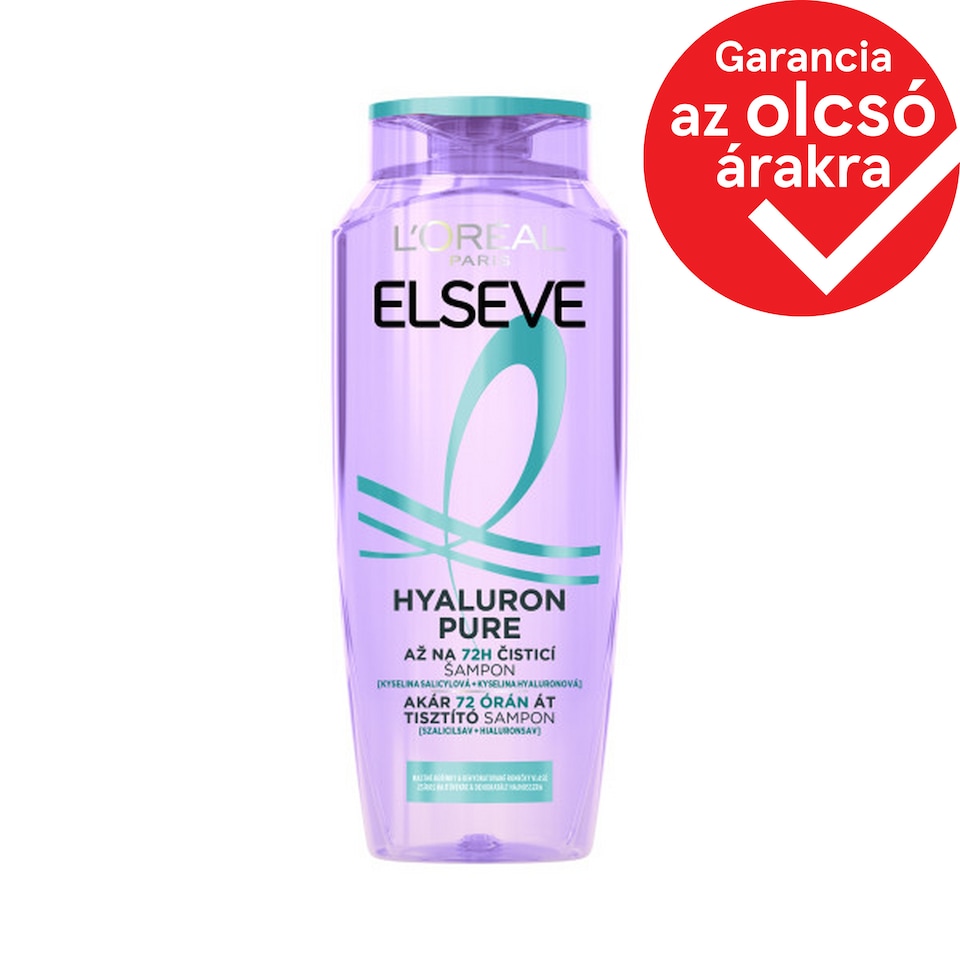 ĽOréal Paris Elseve Hyaluron Pure sampon, 250 ml