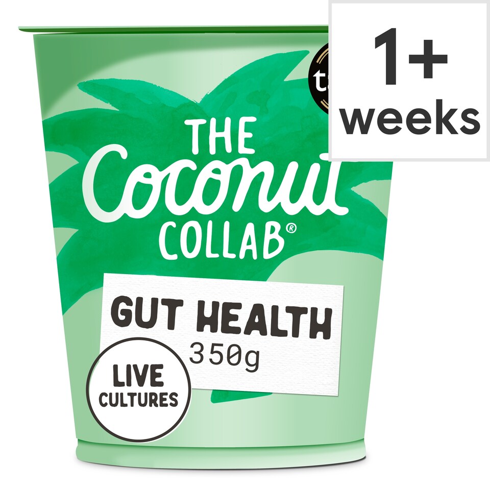 image 1 of The Coconut Collab Plain Gut Health Coconut Yoghurt 350g