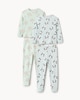 image 1 of F&F 2-Pack Pure Cotton Printed Pyjama Sets in Multi