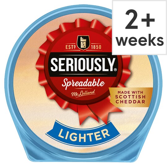 Seriously Strong Spreadable Lighter 125G Tesco Groceries