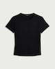 image 4 of F&F Polyamide Short Sleeved T-Shirt in Black