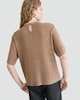 image 3 of F&F Embellished Neck Top in Tan