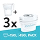 image 2 of Aqua Optima Liscia Jug & 3 Evolve+ Filters