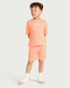 image 1 of F&F Boys Pure Cotton I Need a Holiday T-Shirt in Orange