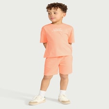 F&F Boys Pure Cotton I Need a Holiday T-Shirt in Orange