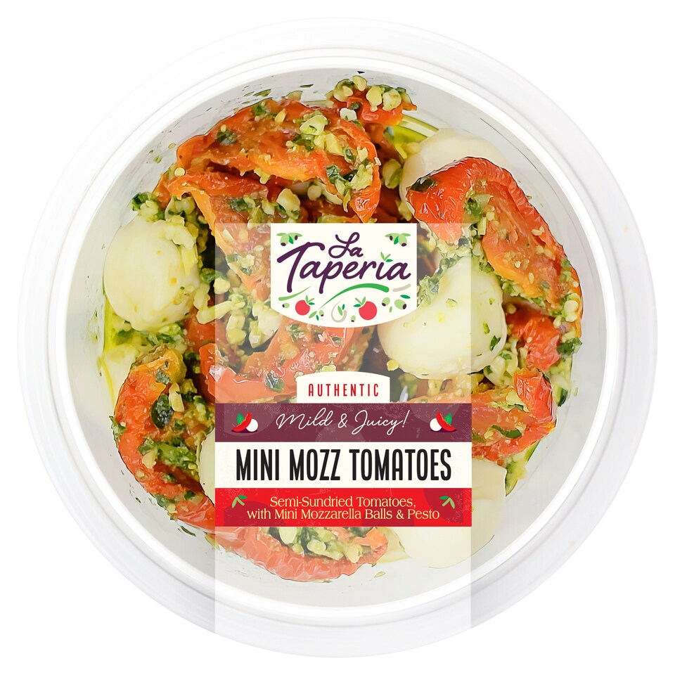 LA TAPERIA MINI MOZZARELLA TOMATOES 120g