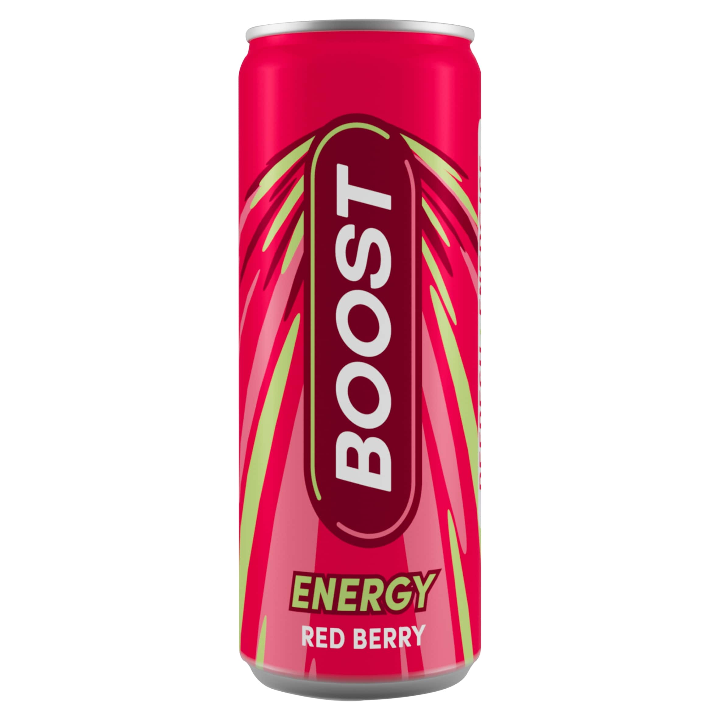 Boost Raspeberry Boost Energy Red Berry 250ml - Tesco Groceries