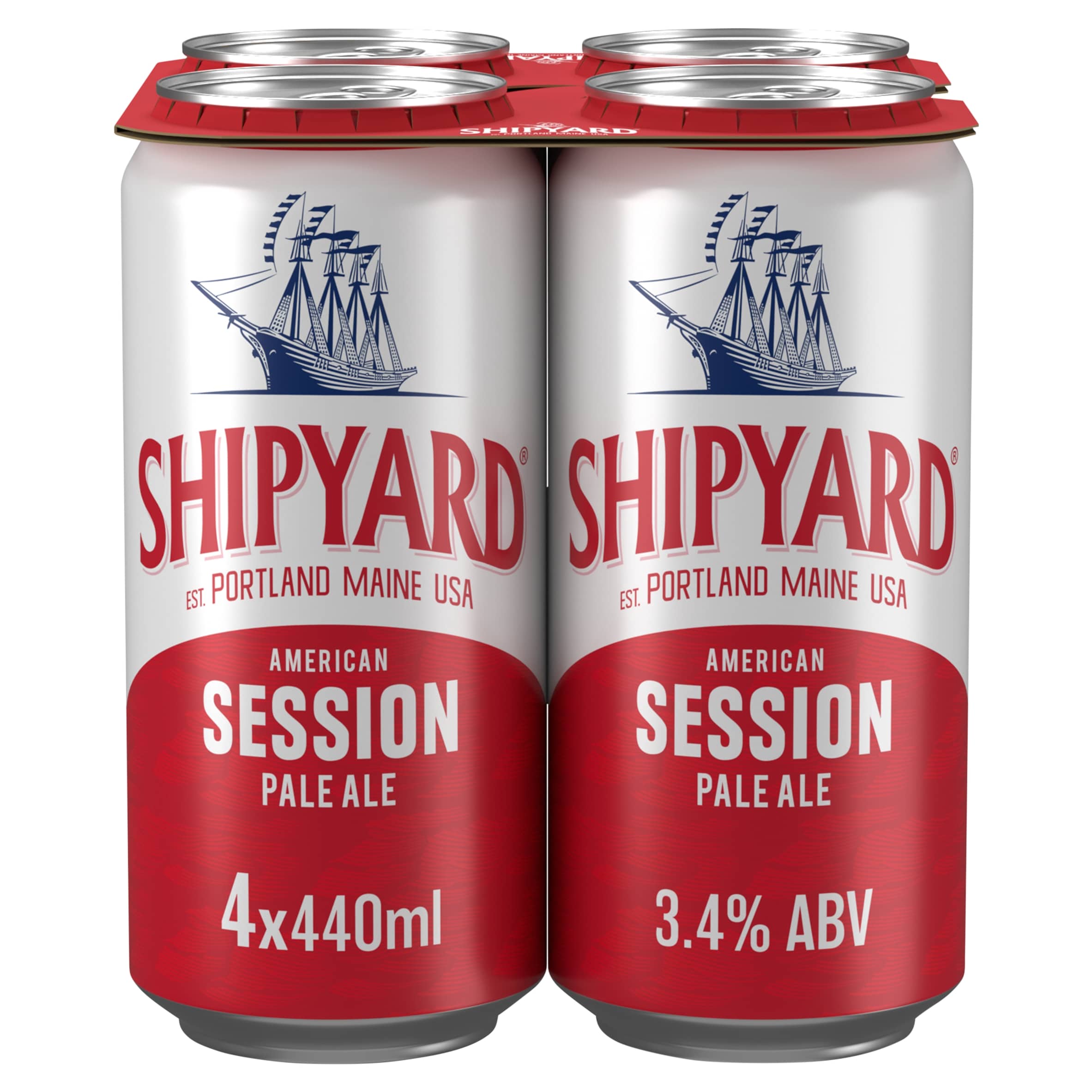Shipyard American Session Pale Ale 4x440ml