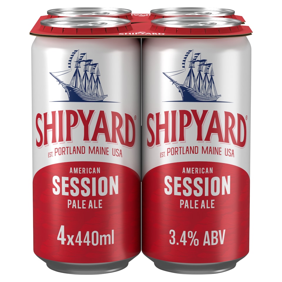 Shipyard American Session Pale Ale 4x440ml