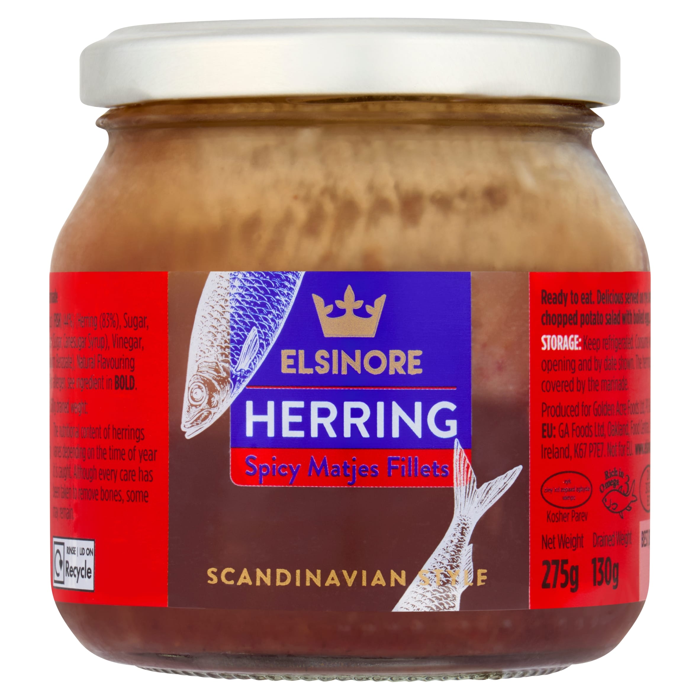 Elsinore Herring Matjes 275G