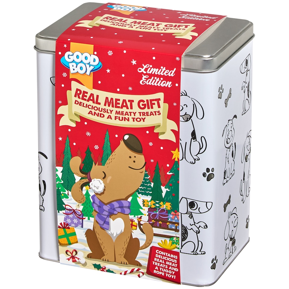 image 1 of Good Boy Real Meat Gift Dog Treats