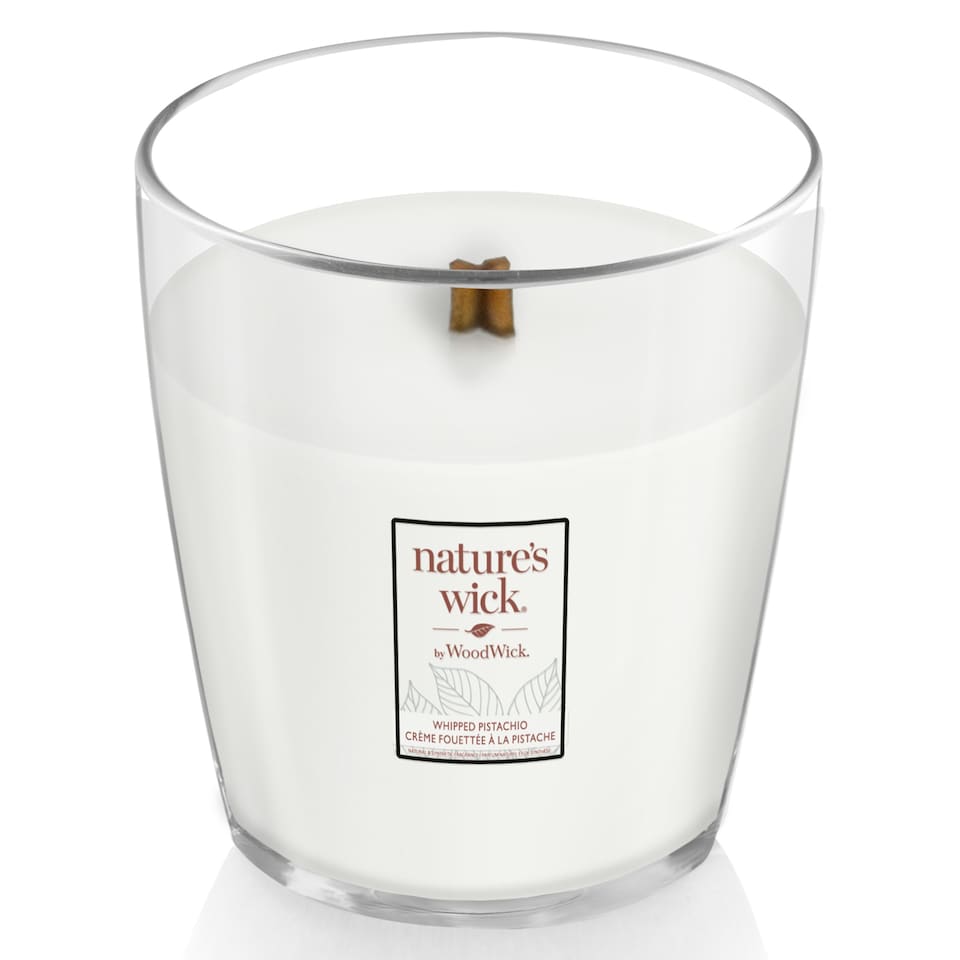 image 1 of Nature's Wick Whipped Pistachio Scented Candle 284g