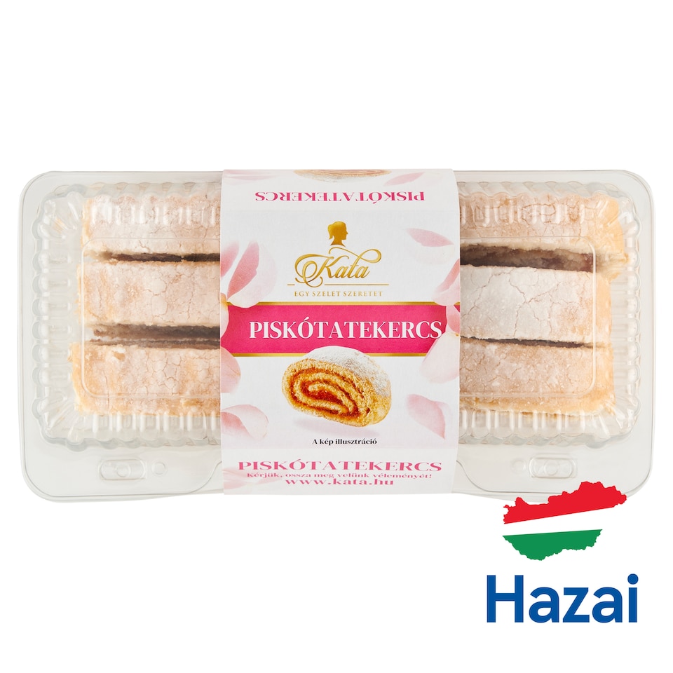 Kata piskótatekercs 6 db 360 g